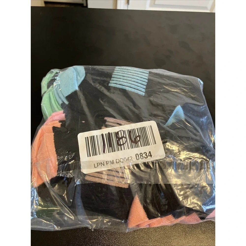 Unbranded Ankle Socks Girls Size 5-7 Multicolor New 12 Pairs Athletic Low Cut